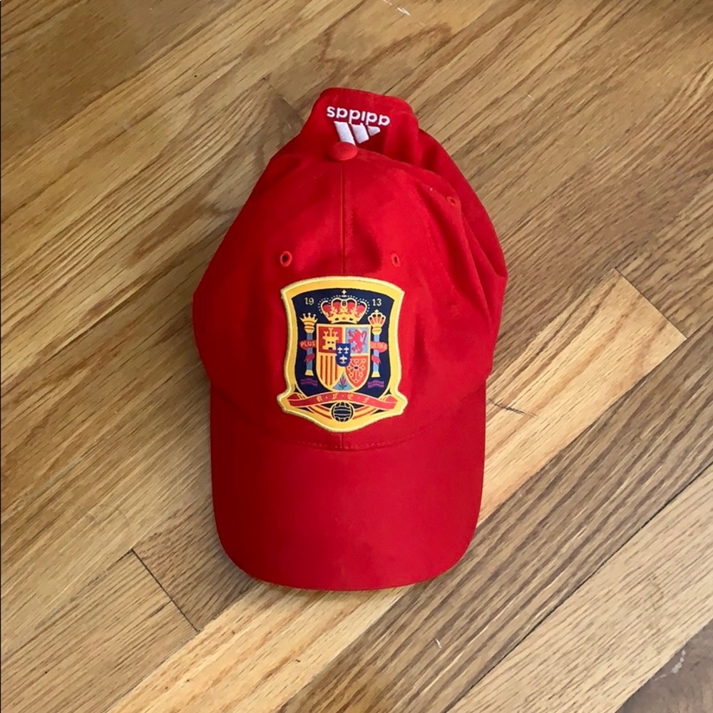 Red baseball cap